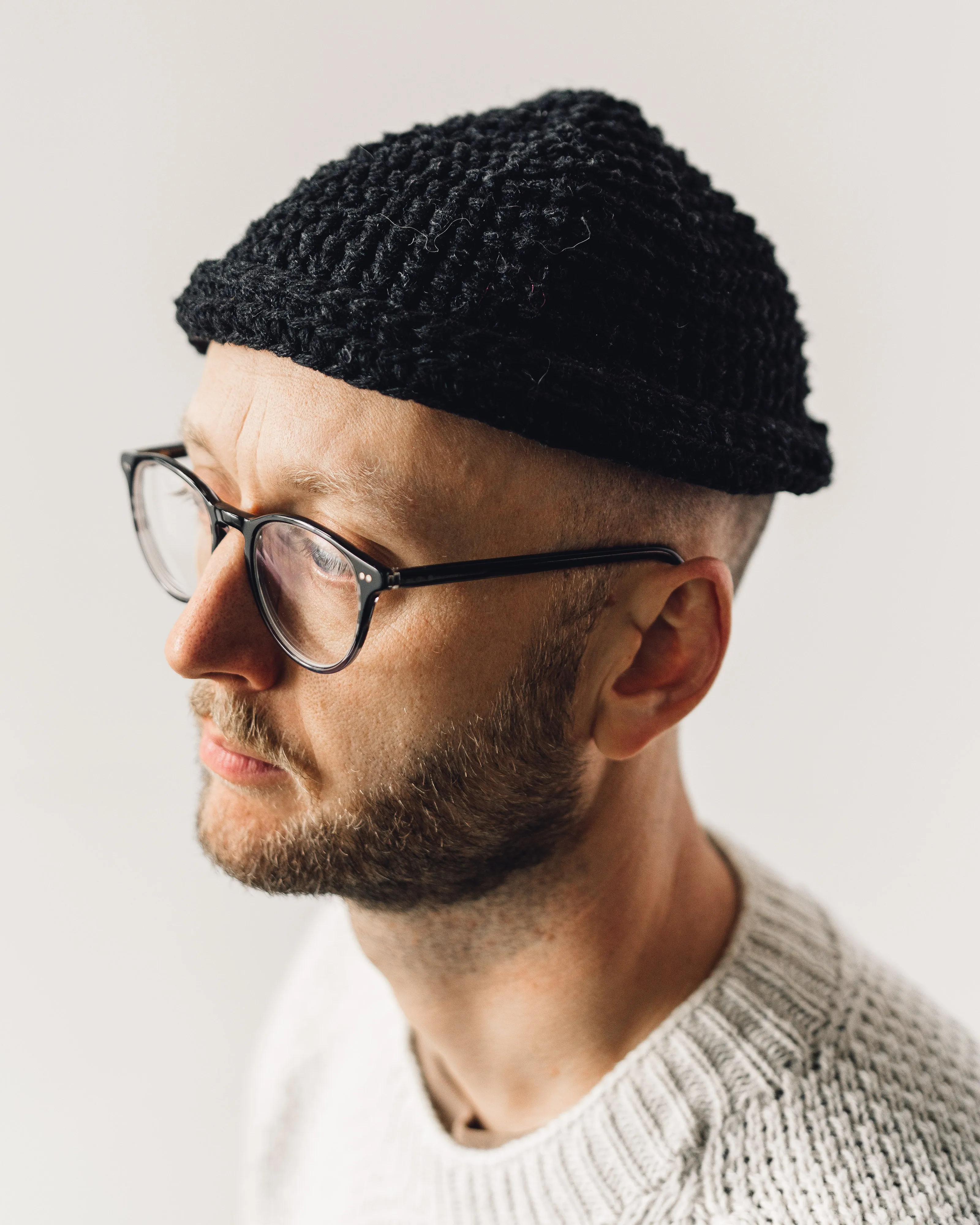 Jan-Jan Van Essche Beanie #7, Black