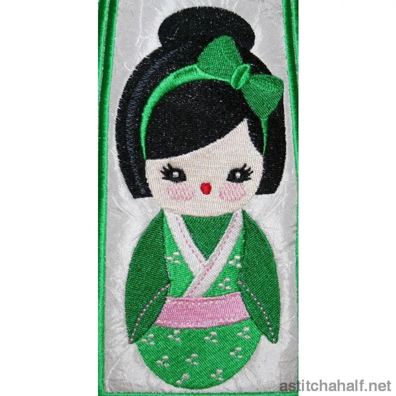 Japanese Kokeshi Dolls Combo
