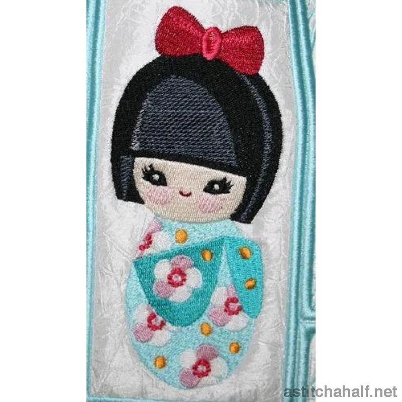 Japanese Kokeshi Dolls Combo