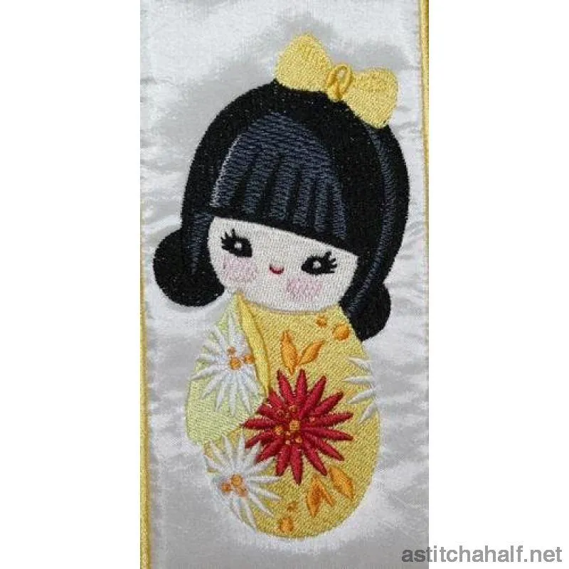 Japanese Kokeshi Dolls Combo