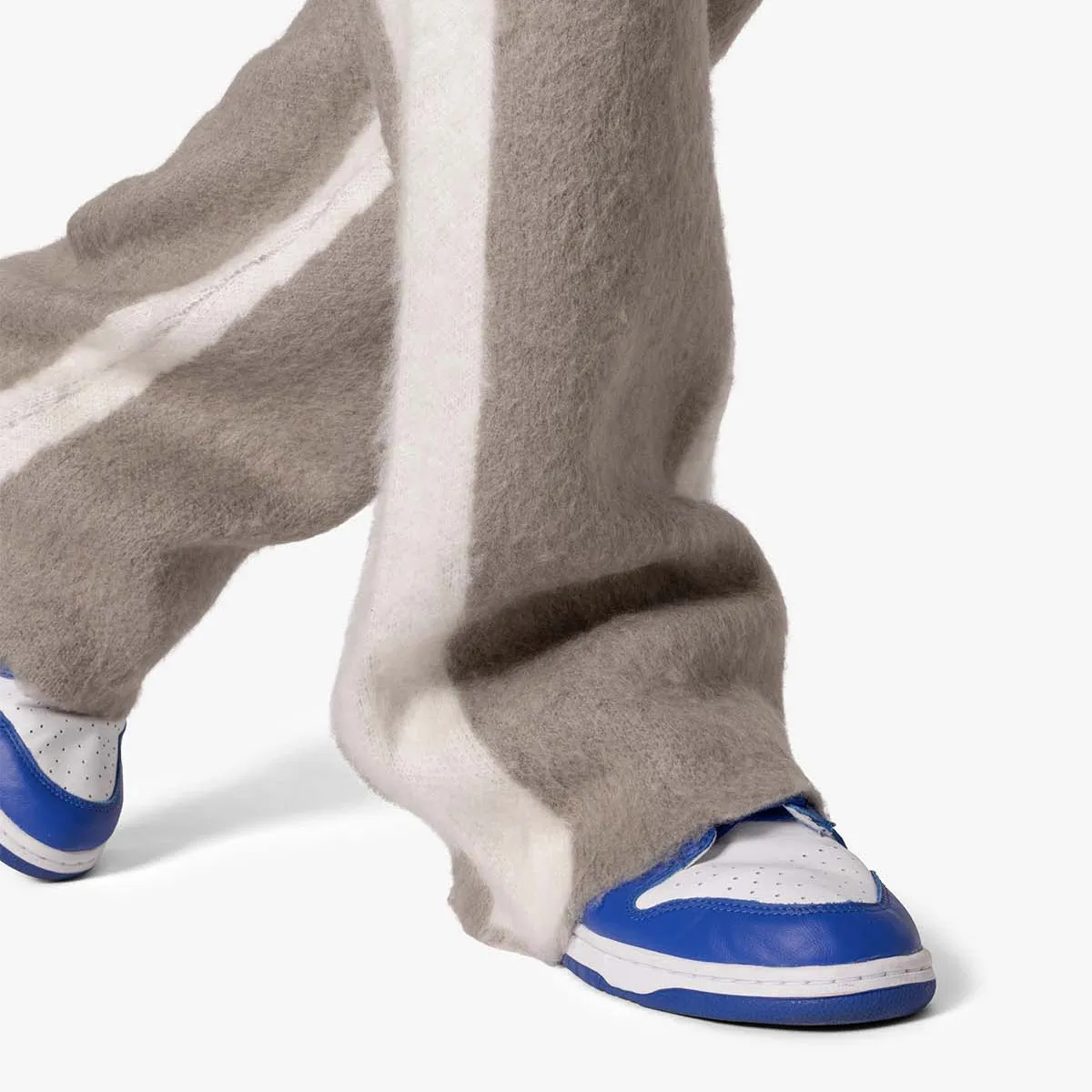 MNML Fuzzy Stripe Sweatpants