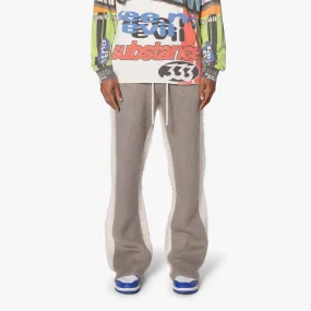 MNML Fuzzy Stripe Sweatpants