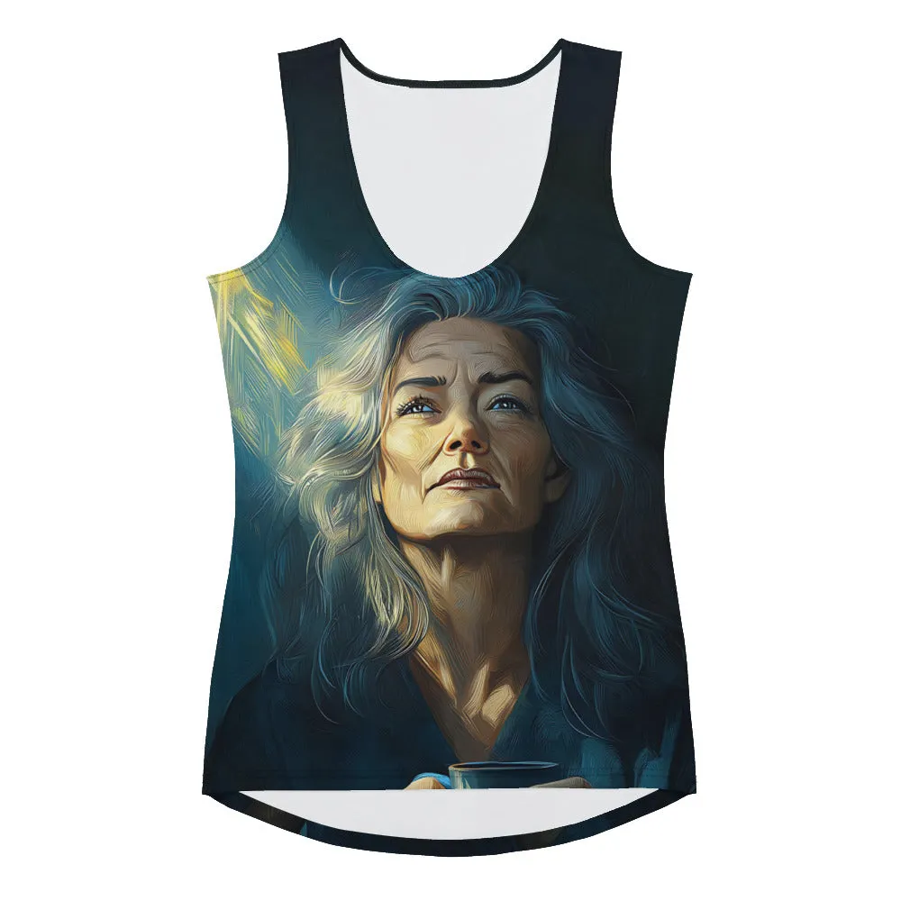 Morning Bliss Sublimation Cut & Sew Tank Top