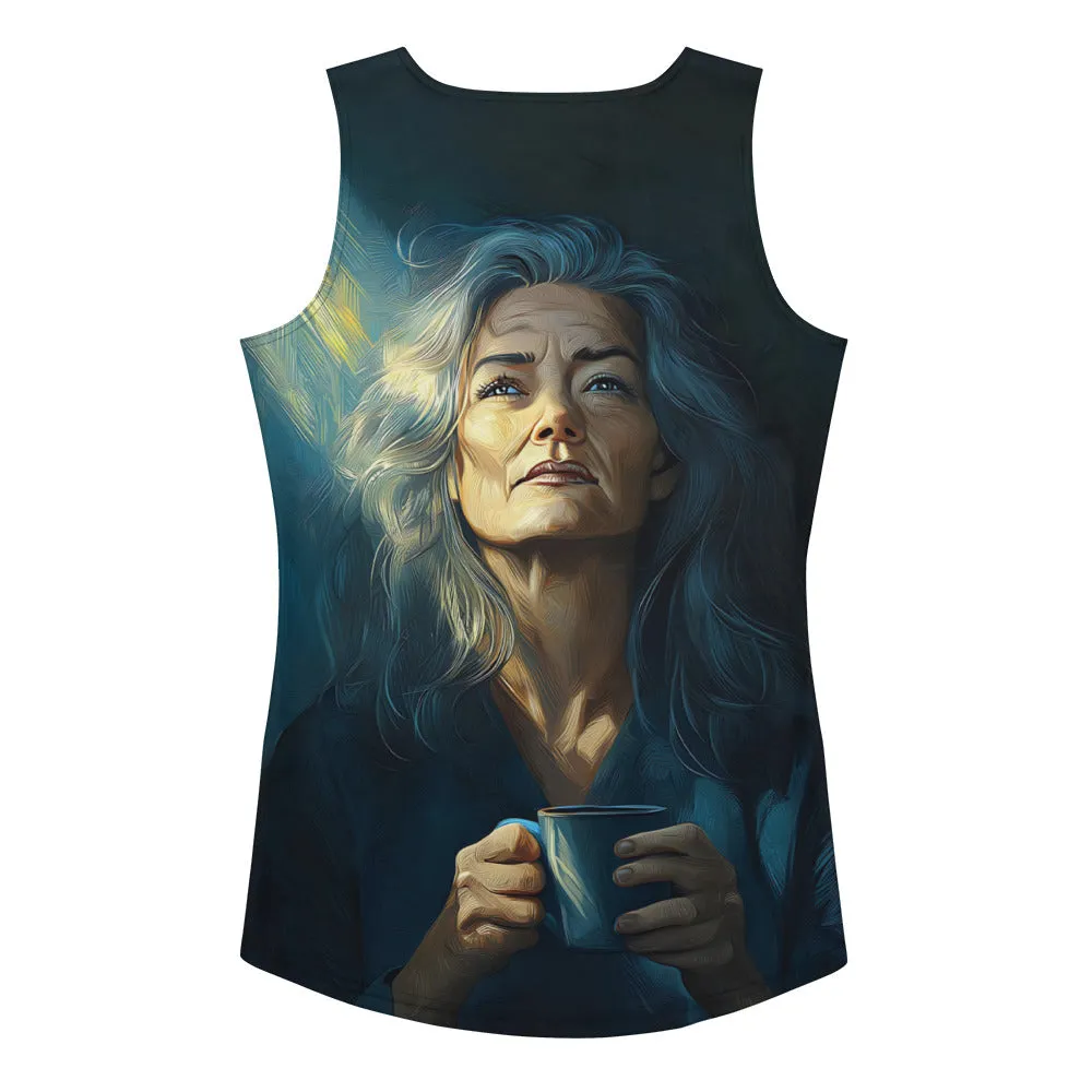 Morning Bliss Sublimation Cut & Sew Tank Top
