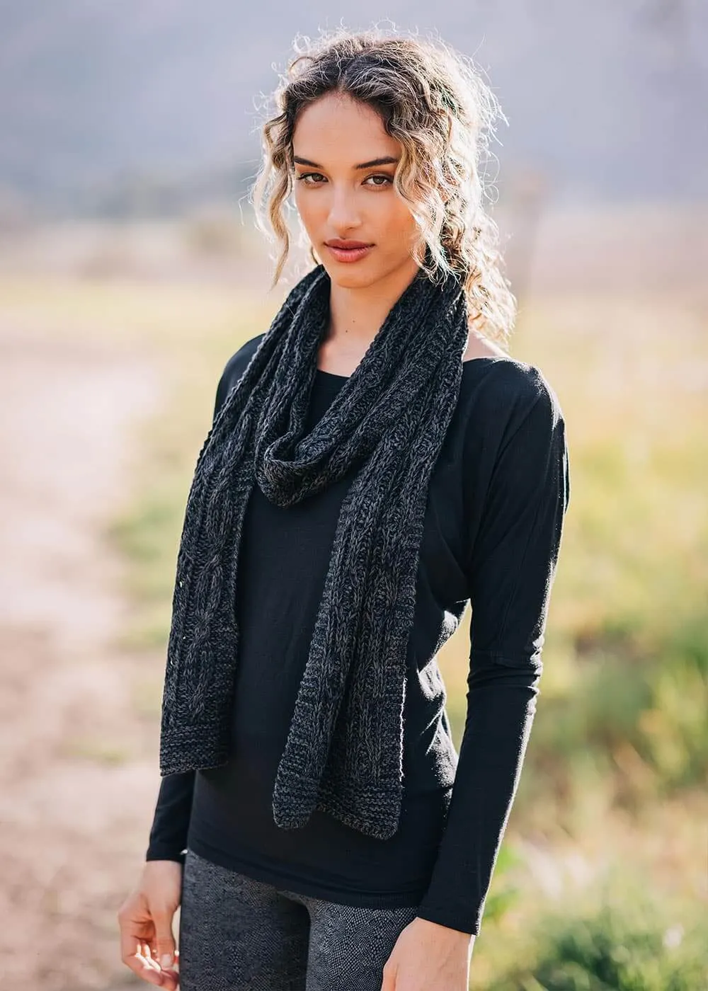 Nomads Hemp Wear Crystal Scarf