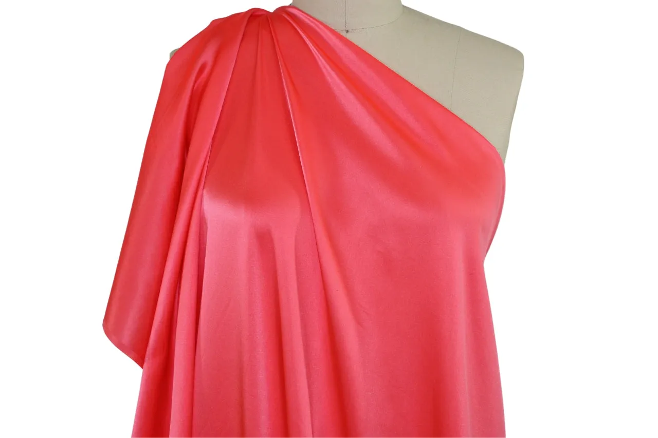 NY Designer Silk Charmeuse - Disco Conch