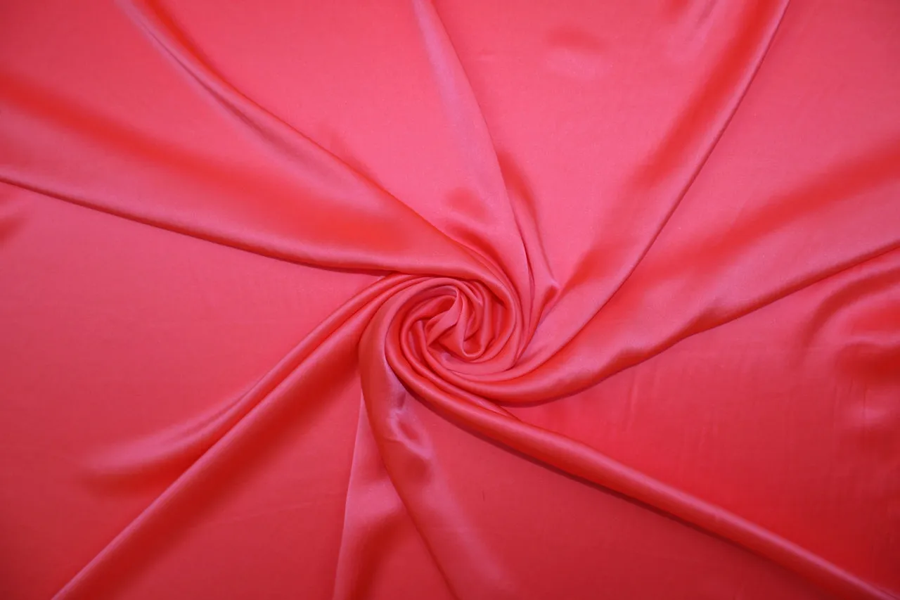 NY Designer Silk Charmeuse - Disco Conch