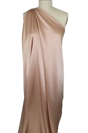 NY Designer Silk Charmeuse - Dusty Apricot