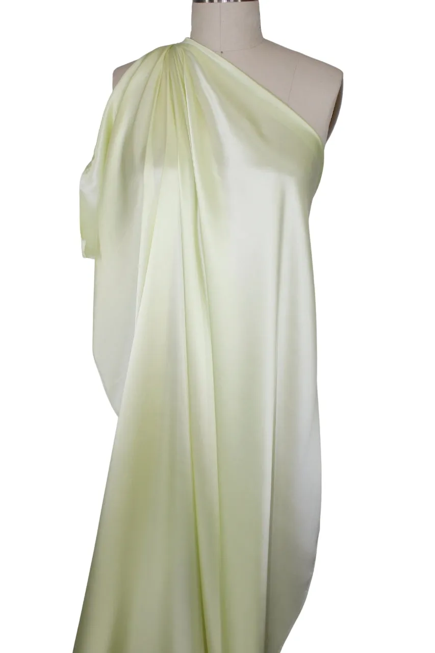NY Designer Silk Charmeuse - Lemonade