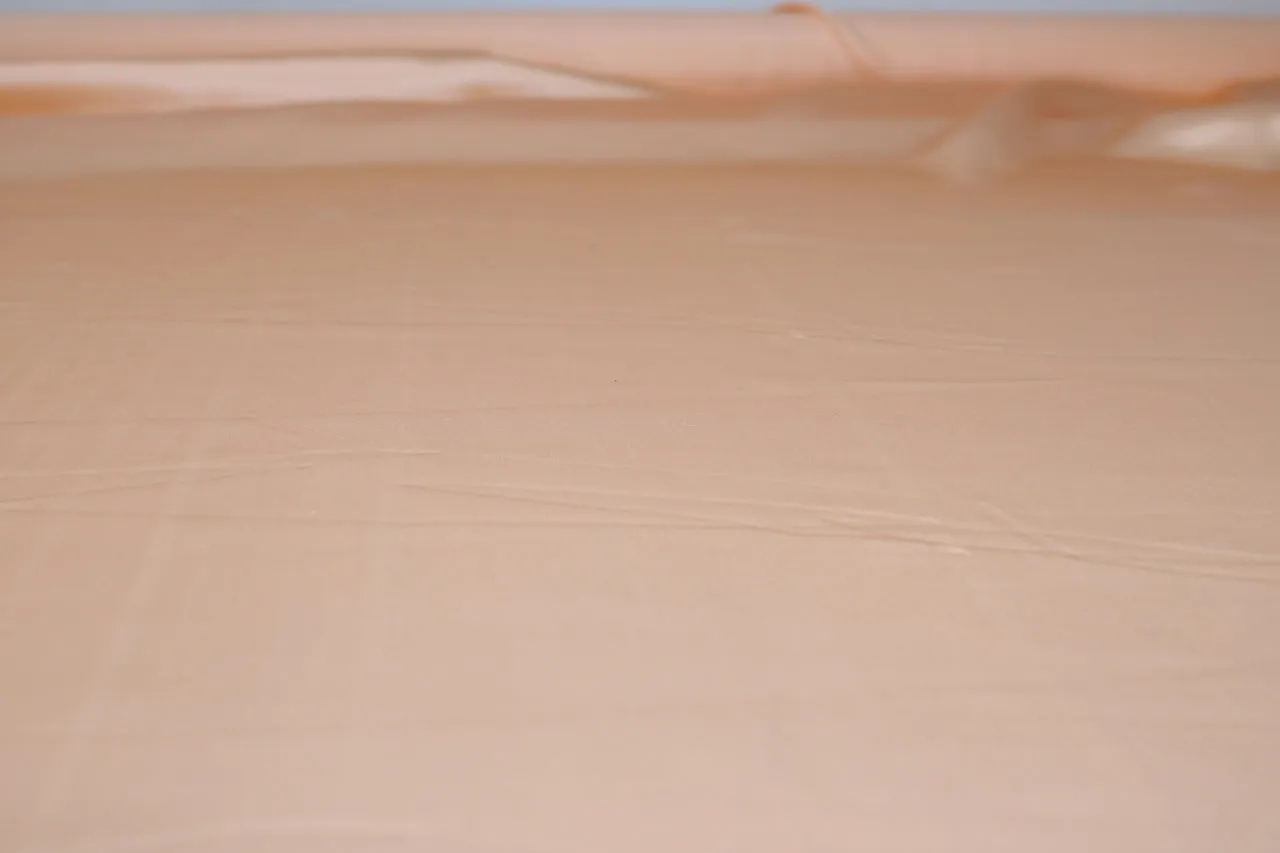 NY Designer Silk Charmeuse - Peach Sorbet