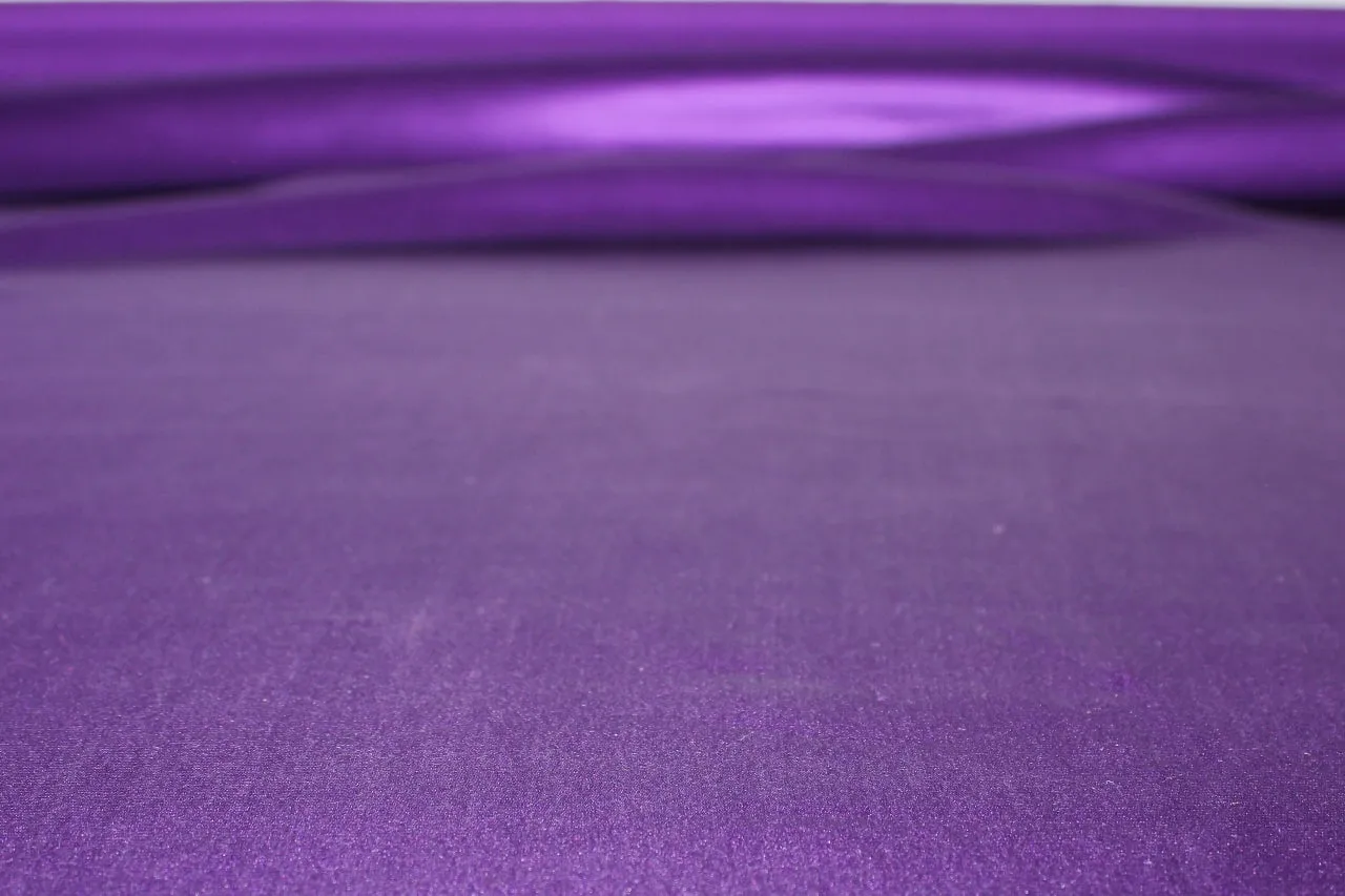 NY Designer Silk Charmeuse - Royal Purple
