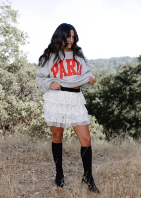 Paris Oversized Sweatshirt