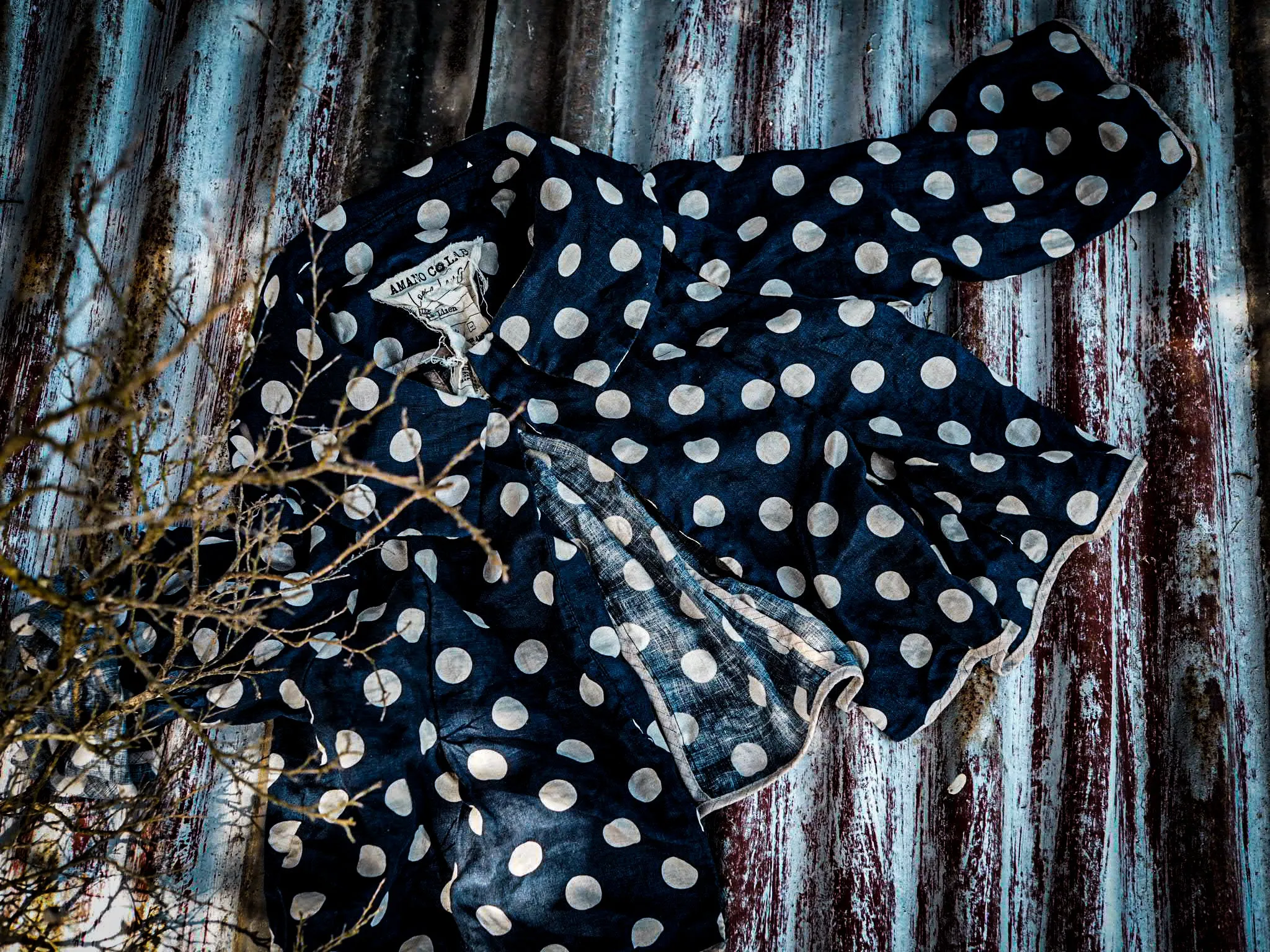 Peter Pan jacket ( Linen) Spots