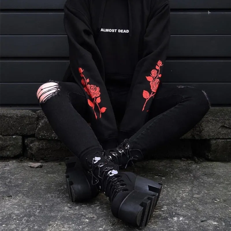 "ALMOST DEAD" HOODIE
