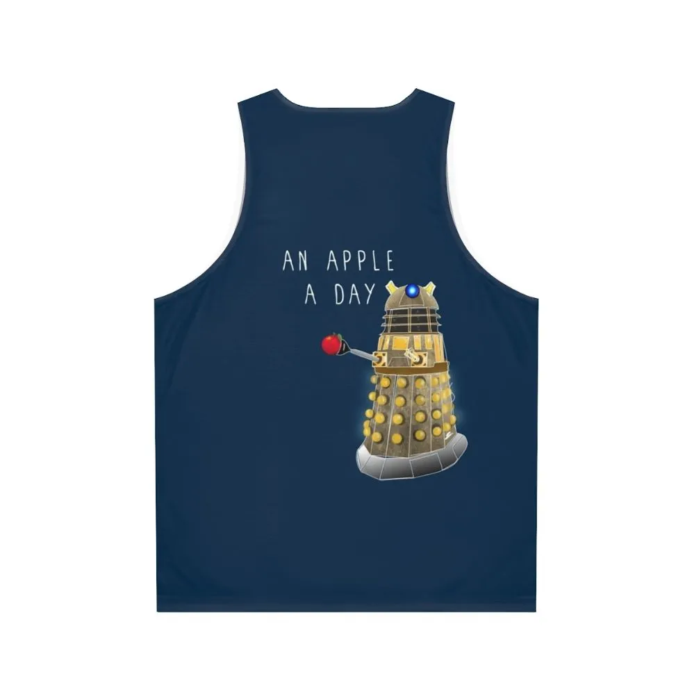 "Apple A Day Keeps Doctor Away" Unisex Tank Top