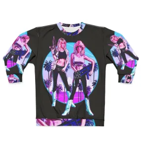 "Hard Ticket to Hawaii Big Guns Sweatshirt - 80s Miami Action"