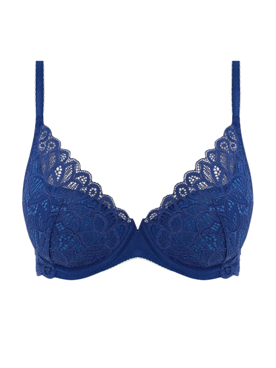 Raffine Plunge Bra - Sapphire