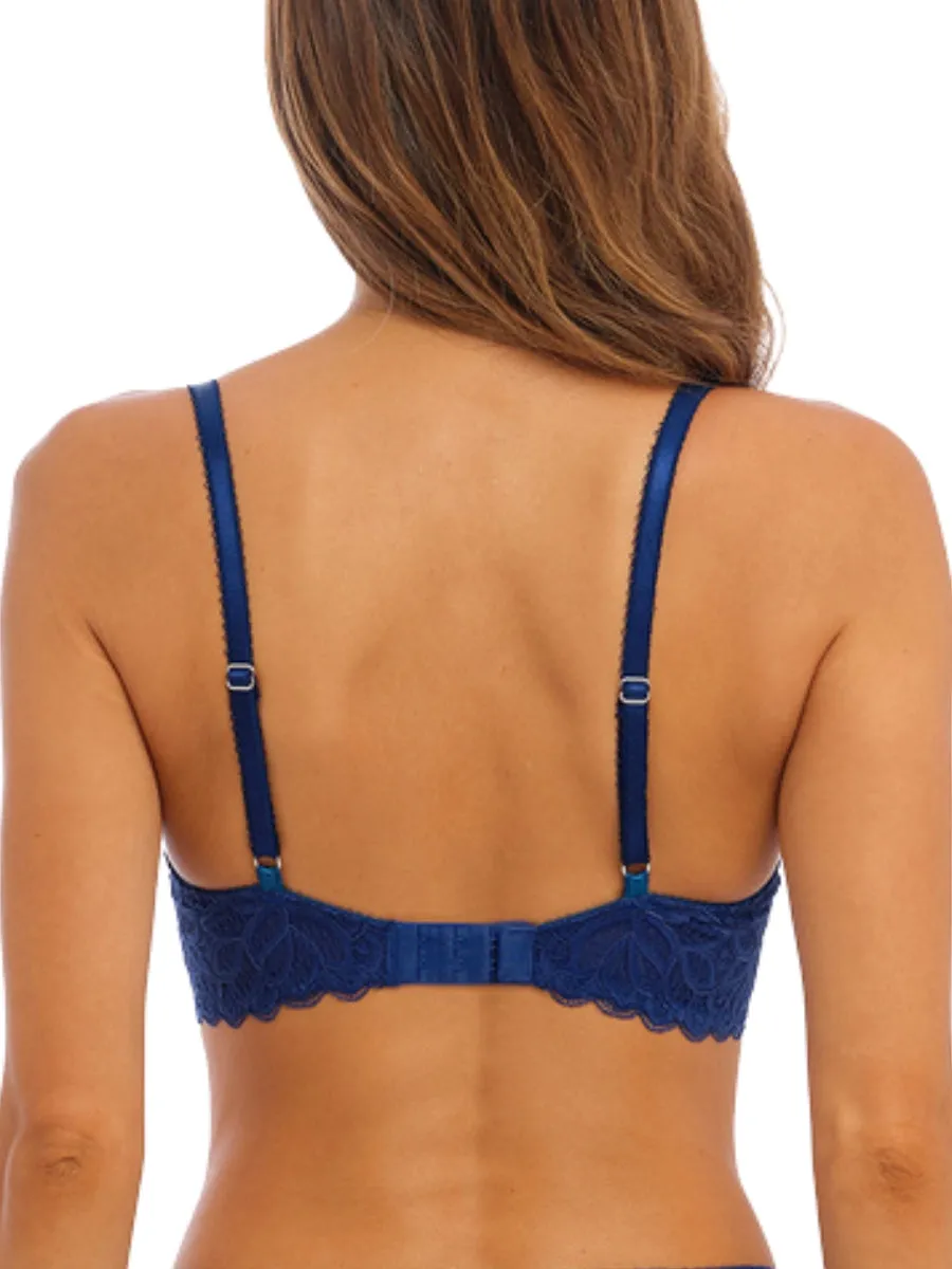 Raffine Plunge Bra - Sapphire