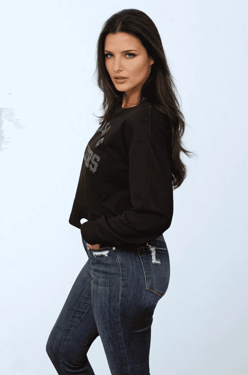 Raising Ballers Cropped Sweatshirt