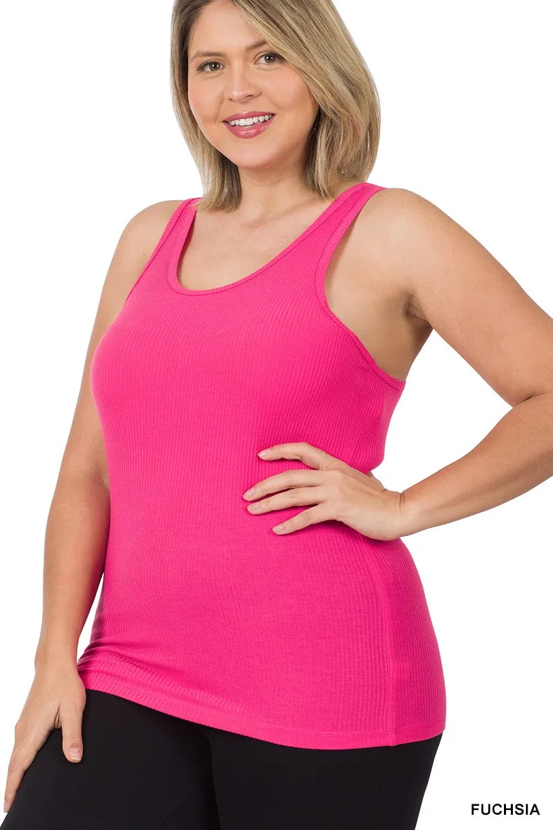 Ribbed Racerback Tank