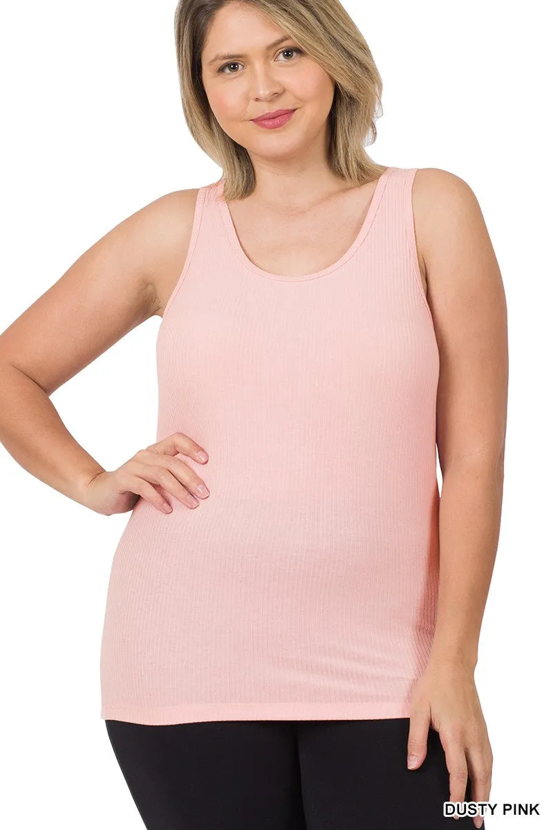 Ribbed Racerback Tank