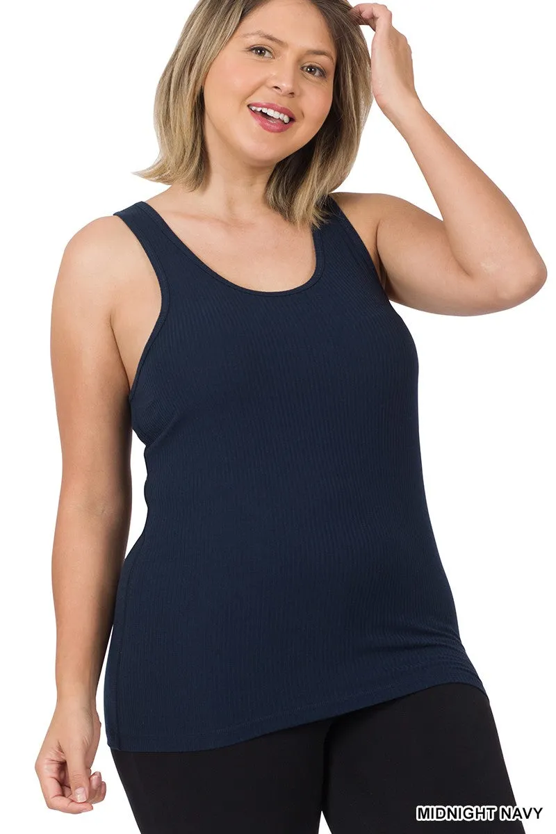 Ribbed Racerback Tank
