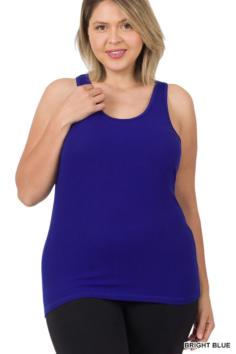 Ribbed Racerback Tank