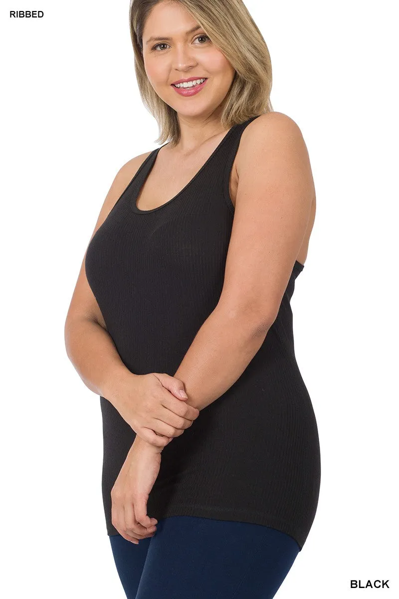 Ribbed Racerback Tank