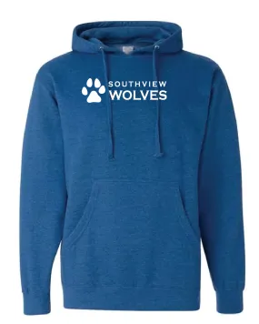 Southview - Youth & Adult Midweight Hooded Sweatshirt - SV Paw