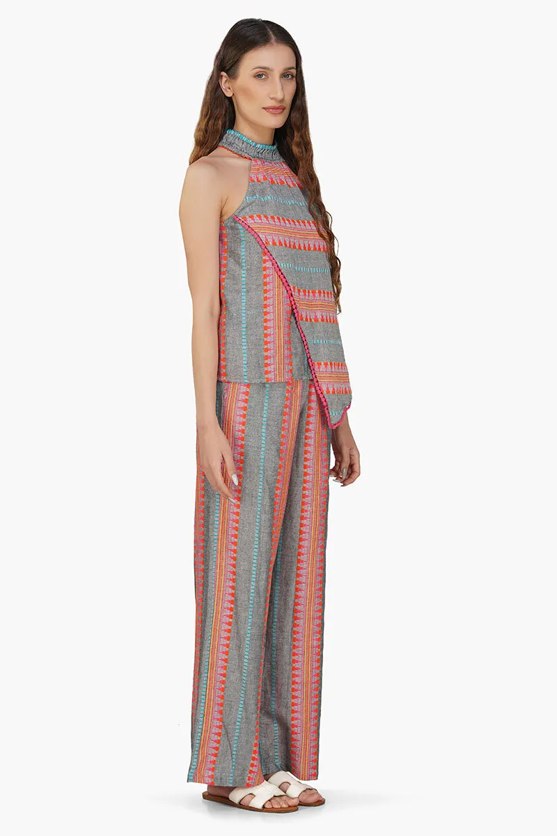 Starlette Yarn Dyed Stripe Top