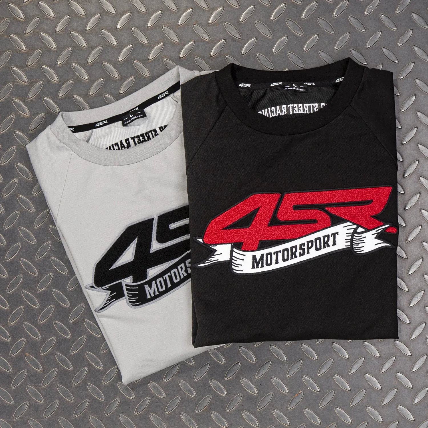 Sweatshirt Motorsport Flag Black