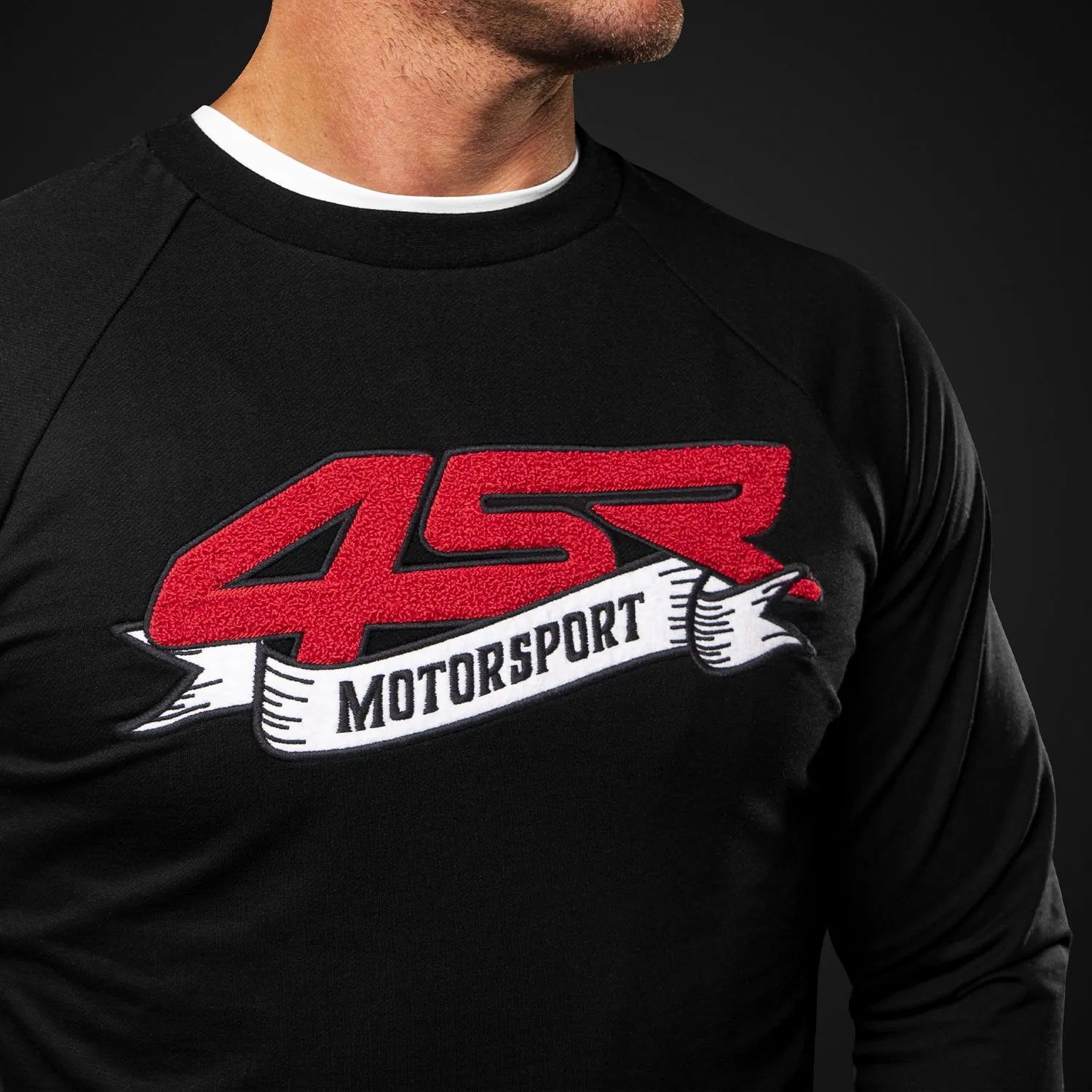 Sweatshirt Motorsport Flag Black