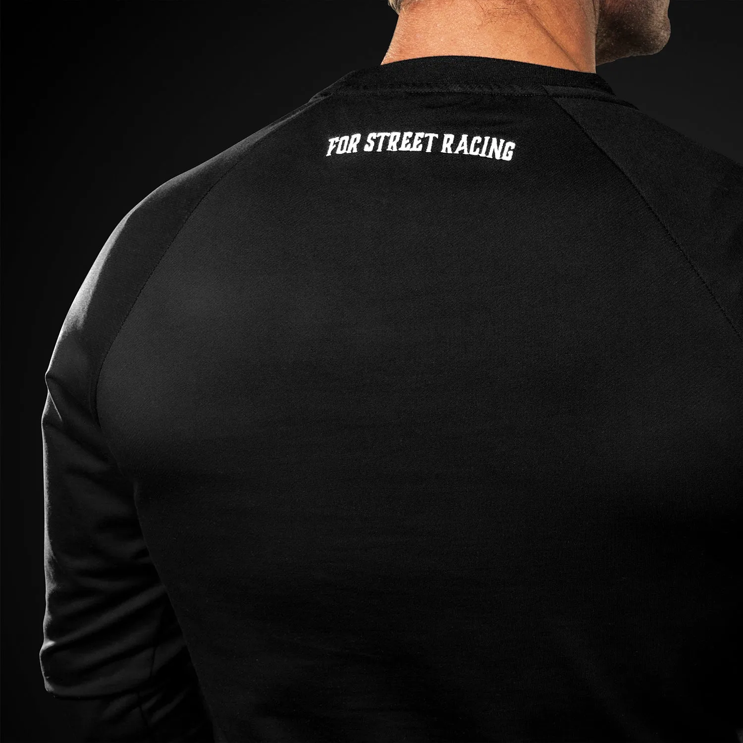 Sweatshirt Motorsport Flag Black