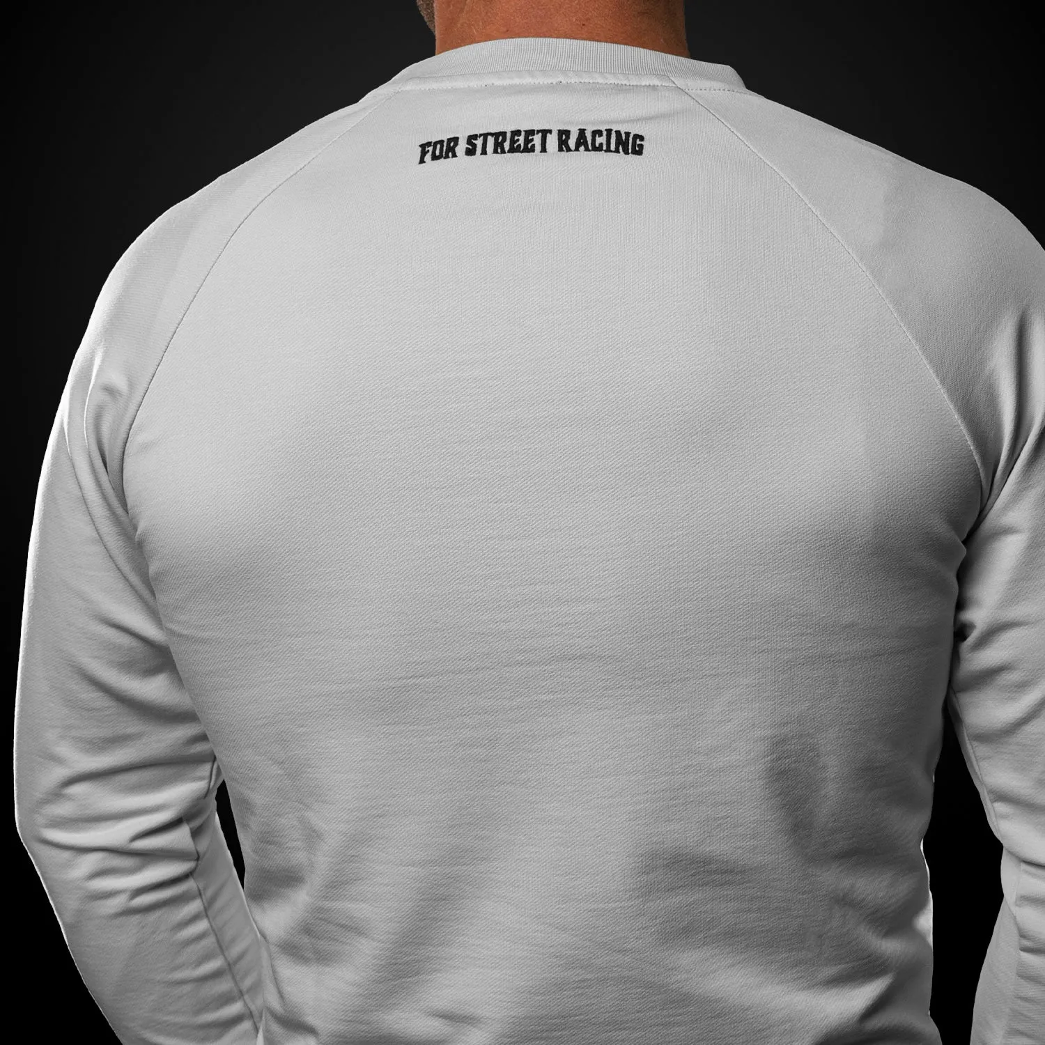 Sweatshirt Motorsport Flag Gray