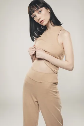 Tank Top Light Brown