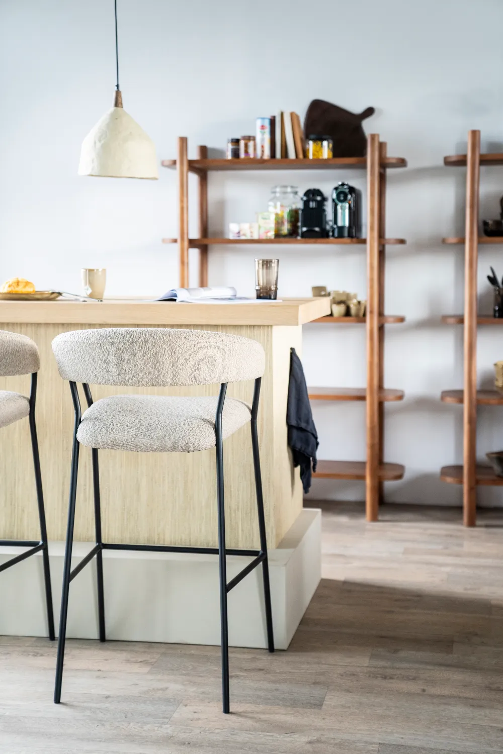 Upholstered Modern Bar Chair | Eleonora Luka