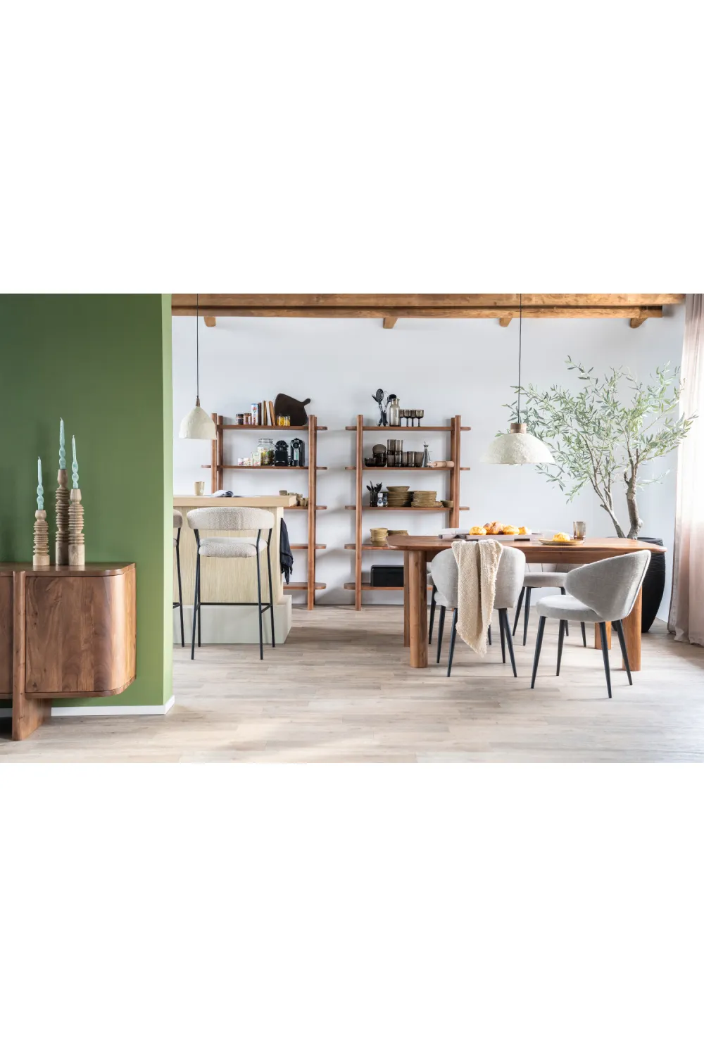 Upholstered Modern Bar Chair | Eleonora Luka